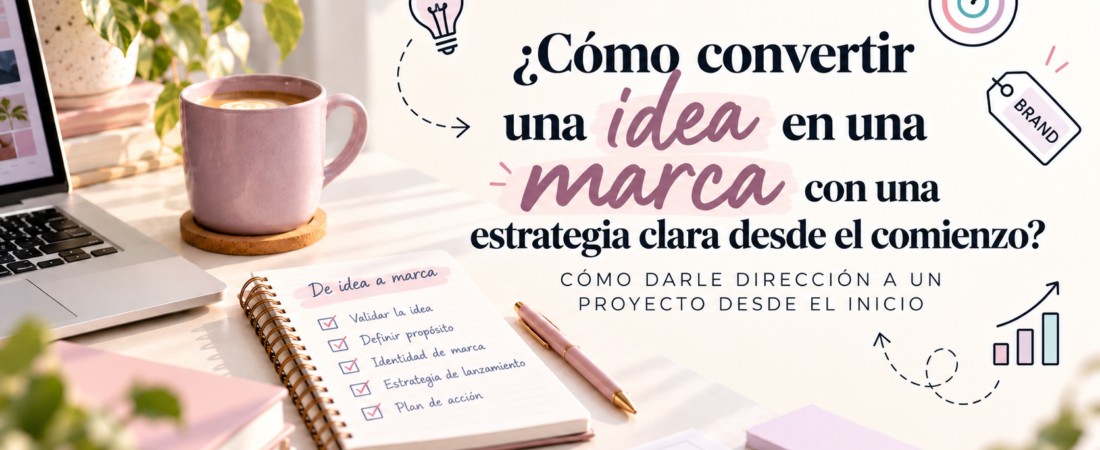 ¿Cómo Convertir Una Idea En Una Marca?