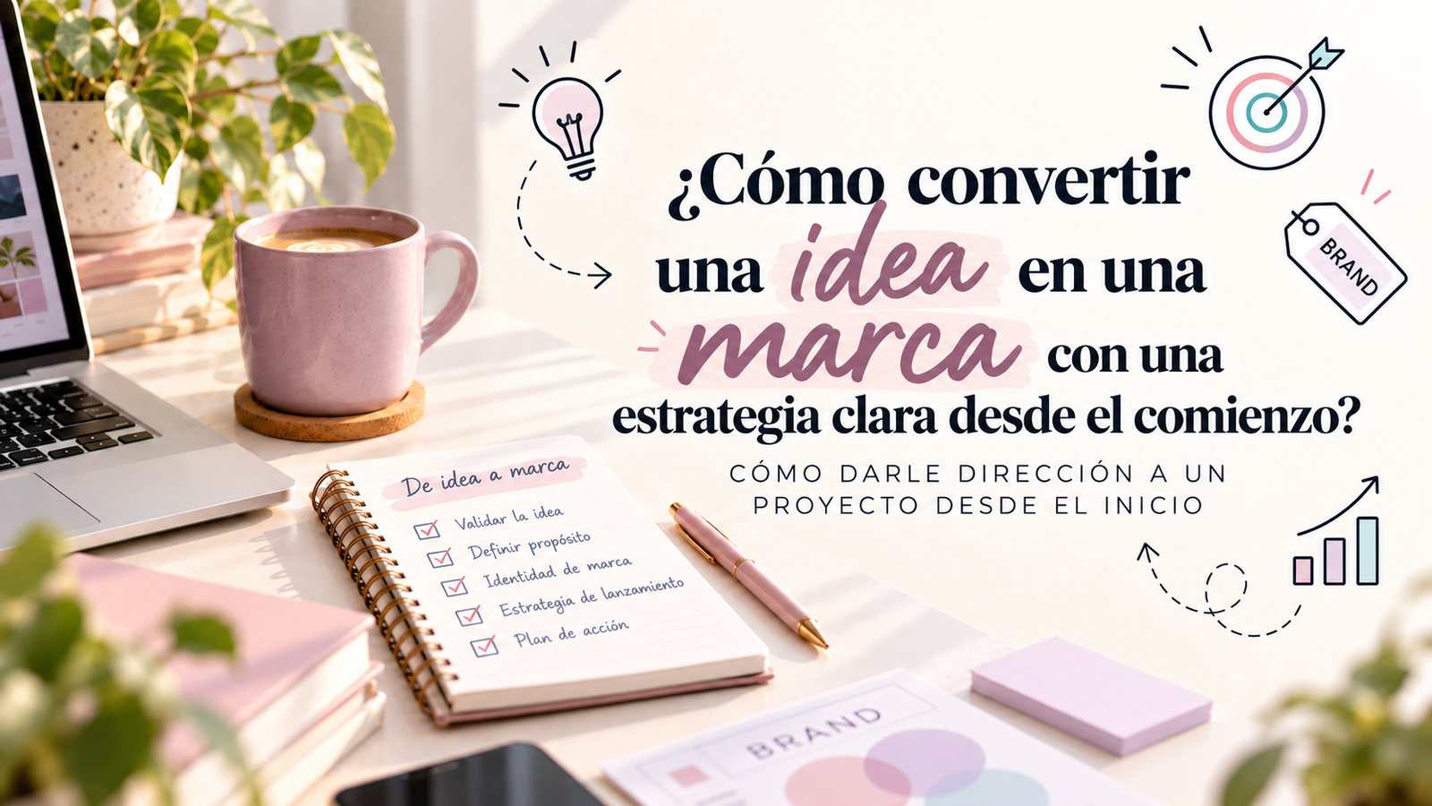 ¿Cómo Convertir Una Idea En Una Marca?